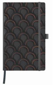 Opakowanie Notatnik 13x21cm linia Castelli Art Deco Copper