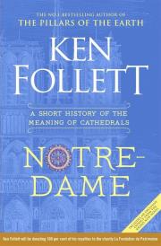 Notre-Dame. Autor: Ken Follett. Dadada.pl Okładka książki Notre-Dame