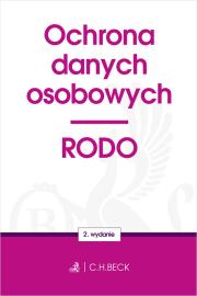 Okładka książki Ochrona danych osobowych. RODO