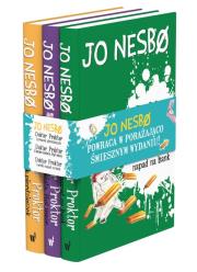 Pakiet Doktor Proktor. Autor: Nesbo Jo. Dadada.pl Okładka książki Pakiet Doktor Proktor