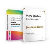 Pakiet Frankenstein i Ekstremalnie szybka nauka języka angielskiego. Autor: Opracowanie zbiorowe. Dadada.pl Okładka książki Pakiet Frankenstein i Ekstremalnie szybka nauka języka angielskiego