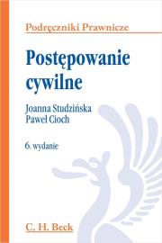 Okładka książki Postępowanie cywilne