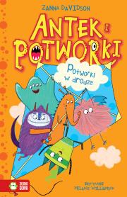 POTWORKI W DRODZE ANTEK I POTWORKI. Autor: Davidson Zanna. Dadada.pl Okładka książki POTWORKI W DRODZE ANTEK I POTWORKI