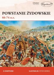 Powstanie żydowskie 66-74 n.e.. Autor: Si Sheppard. Dadada.pl Okładka książki Powstanie żydowskie 66-74 n.e.