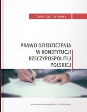 Okładka książki Prawo dziedziczenia w Konstytucji RP