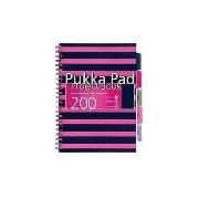 Opakowanie Project Book Navy A5/100K kratka róż (3szt) PUKKA