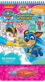 Okładka książki Psi Patrol. Wodne kolorowanie T.4