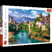 Opakowanie Puzzle 500 Stary most w Mostarze TREFL