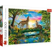 Opakowanie Puzzle 500 Wilcza natura TREFL