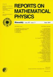 Opakowanie Reports on Mathematical Physics 83/3/2019