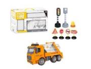 Opakowanie Śmieciarka z akcesoriami pomarańczowa