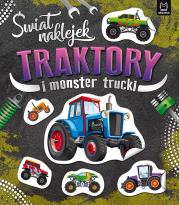 Okładka książki Świat naklejek Traktory i monster trucki