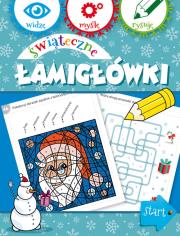 Okładka książki Świąteczne łamigłówki