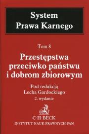 Okładka książki System Prawa Karnego T.8 w.2