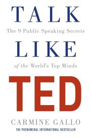 Talk Like TED. Autor: Carmine Gallo. Dadada.pl Okładka książki Talk Like TED