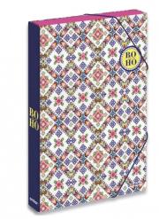 Opakowanie Teczka Box A4 z gumką Boho Chic