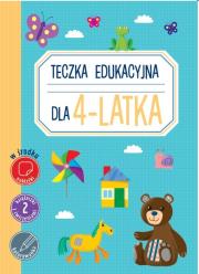 Okładka książki Teczka edukacyjna dla 4-latka