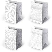 Opakowanie TOREBKI OZDOBNE T5L SET 24 BIAŁE NOWE 10 SZTUK