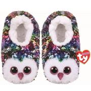 Opakowanie TY Fashion Owen - Cekinowe pantofle Sowy