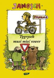 Okładka książki Tygrysek musi mieć rower