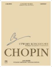 Okładka książki Utwory koncertowe w. na 1 fortepian