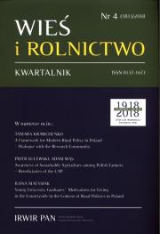 Opakowanie Wieś i Rolnictwo 2018/4 (181)