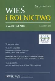 Opakowanie Wieś i rolnictwo 3/2019 (184)