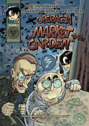 Wojenna odyseja Antka Srebrnego 1939-1944 z6 Operacja „Market Garden” 1944 r.. Autor: Robaczewski Tomasz, Ronek Huber. Dadada.pl Okładka książki Wojenna odyseja Antka Srebrnego 1939-1944 z6 Operacja „Market Garden” 1944 r.