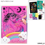 Opakowanie ZESTAW DO WYDRAPYWANIA Z JEDNOROŻCEM YLVI 10943A