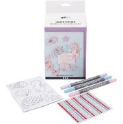 Zestaw megnesów Podwodne stworzenia. Wydawca: Creative Company. Dadada.pl Opakowanie Zestaw megnesów Podwodne stworzenia