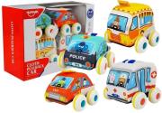 Opakowanie Zestaw Miękkich Aut z Napędem Służby Specjalne