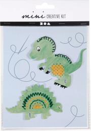Zestaw mini do wyszywania - Dinozaur. Wydawca: Creative Company. Dadada.pl Opakowanie Zestaw mini do wyszywania - Dinozaur