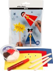 Zestaw mini mas plastycznych - Super bohaterowie. Wydawca: Creative Company. Dadada.pl Opakowanie Zestaw mini mas plastycznych - Super bohaterowie