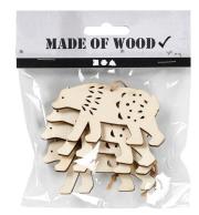 Zestaw ozdób świątecznych Niedźwiedź polarny 4szt. Wydawca: Creative Company. Dadada.pl Opakowanie Zestaw ozdób świątecznych Niedźwiedź polarny 4szt