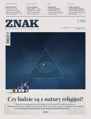 Okładka książki ZNAK 751 12/2017 Czy ludzie są z natury religijni?