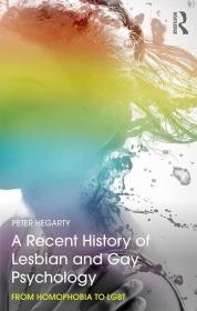 Okładka książki A Recent History of Lesbian and Gay Psychology
