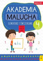 Okładka książki Akademia malucha. Elementarz z ćw. 4-latek