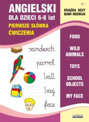 Angielski dla dzieci 6-8 lat. Autor: Usowicz Joanna. Dadada.pl Okładka książki Angielski dla dzieci 6-8 lat