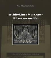 Okładka książki Architektura Warszawy II Rzeczpospolitej BR