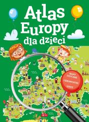 Okładka książki ATLAS EUROPY DLA DZIECI