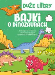 Okładka książki BAJKI O DINOZAURACH