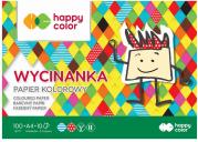 Opakowanie Blok Wycinanka A4/10K 100g HAPPY COLOR