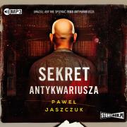 Okładka książki CD MP3 SEKRET ANTYKWARIUSZA