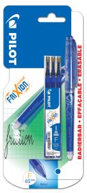 Opakowanie Cienkopis FriXion Point niebieski + wkłady PILOT