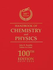 Okładka książki CRC Handbook of Chemistry and Physics 100th ed