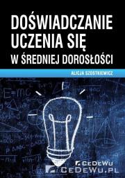 Okładka książki Doświadczanie uczenia się w średniej dorosłości