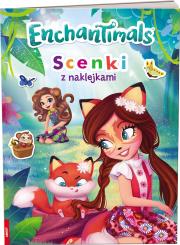 Okładka książki Enchantimals. Scenki z naklejkami