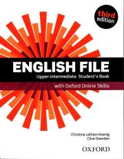 English File 3E Upper-Interm SB + online skills. Autor: Clive Oxenden; Christina Latham-Koenig. Dadada.pl Okładka książki English File 3E Upper-Interm SB + online skills