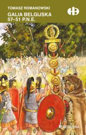 Okładka książki Galia belgijska 57 - 51 p.n.e