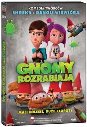 Gnomy rozrabiają. Autor: Peter Lepeniotis. Dadada.pl Okładka książki Gnomy rozrabiają